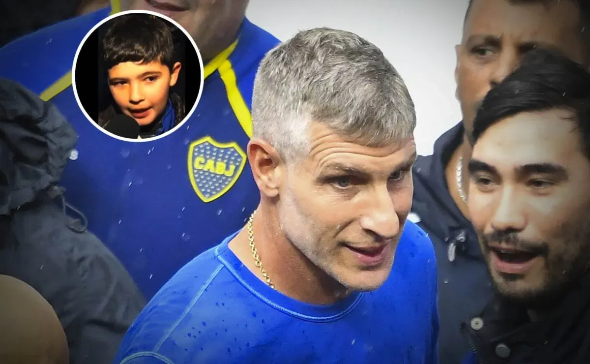 La sorpresa de Martín Palermo para Ciro, el niño de 
