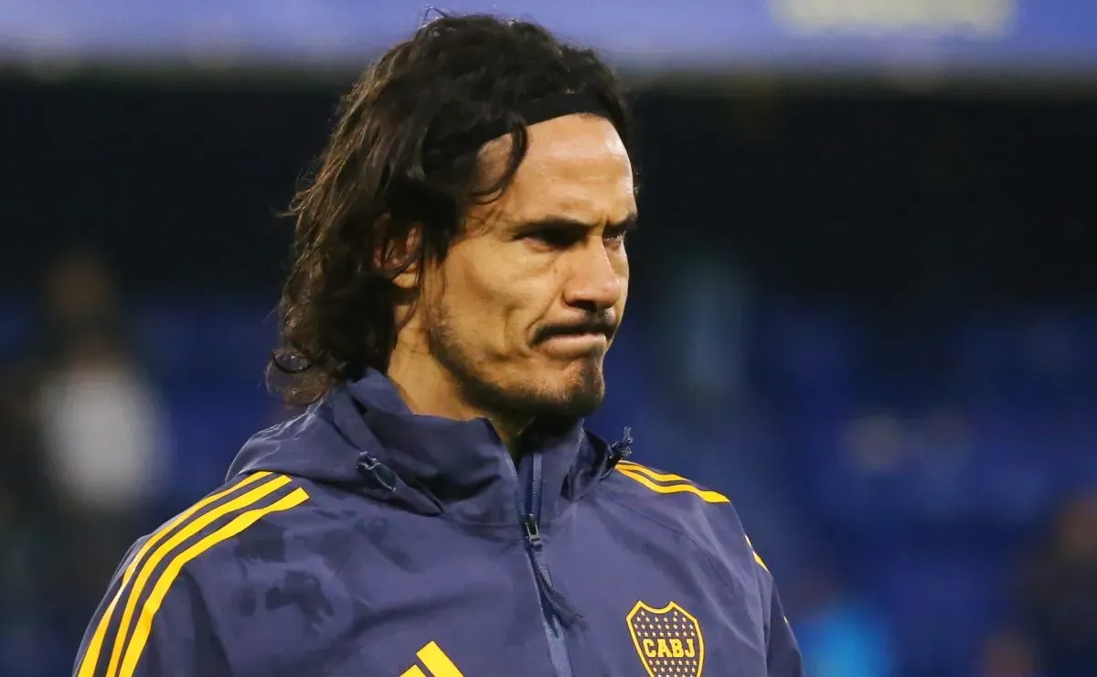 El gesto de Cavani en el partido ante Independiente Rivadavia que les cayó mal a los hinchas de Boca: 