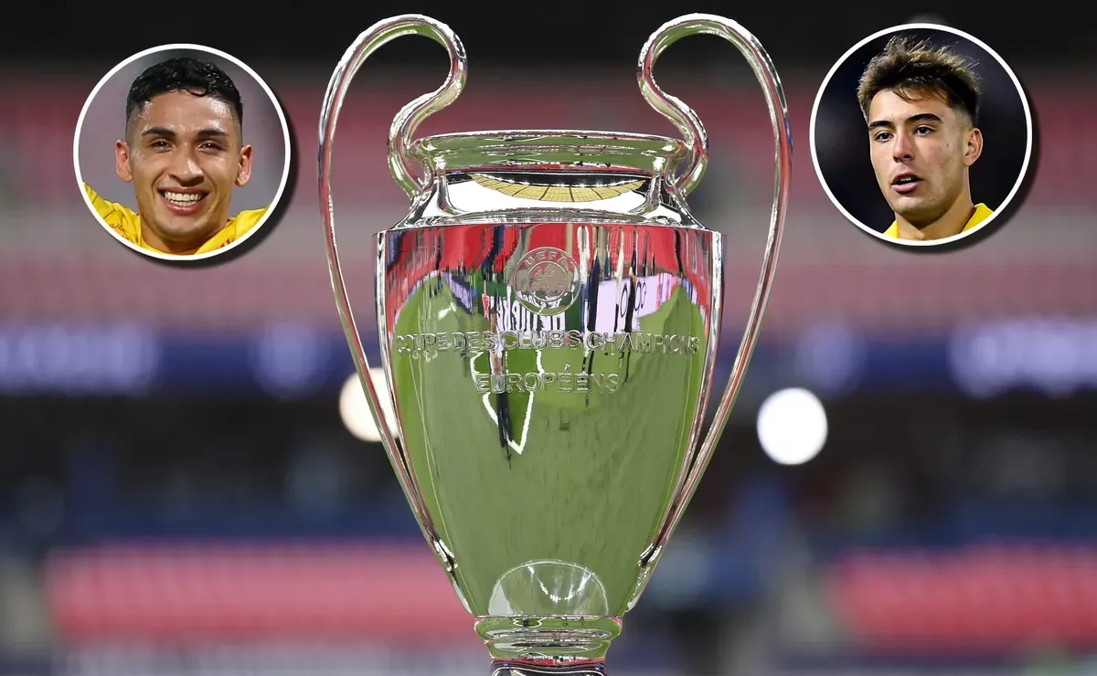 Sorteo de Champions League: los rivales que le tocaron a Equi Fernández y Anselmino en fase de grupos