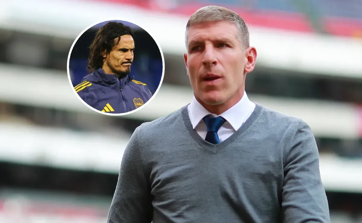 La opinión de Palermo sobre el presente de Cavani en Boca: 