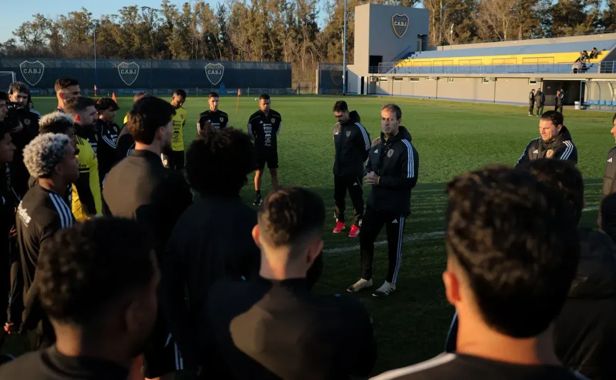 Eligieron a Boca: las fotos de la Selección de Venezuela entrenándose en el Predio de Ezeiza