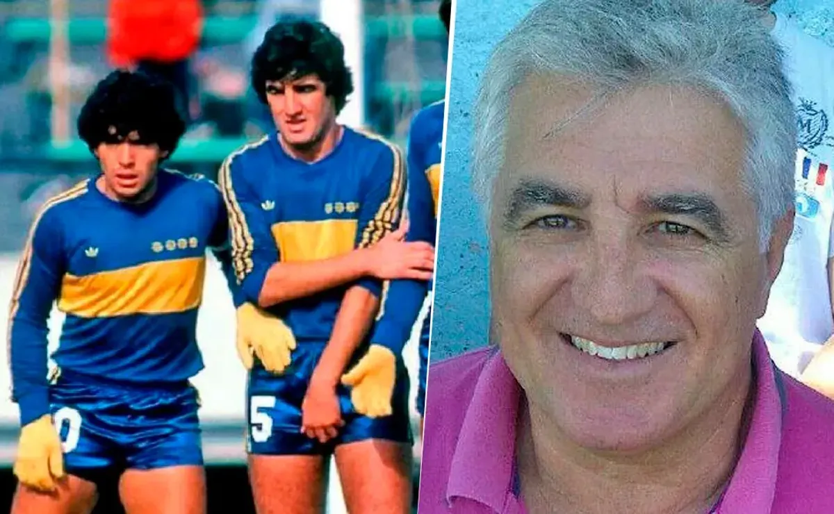 Fue campeón con Maradona en Boca y ahora representa jugadores: 