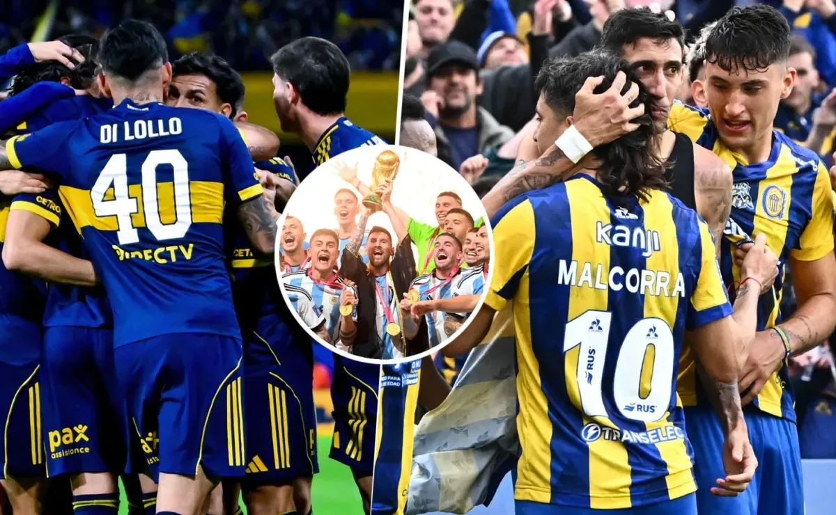 Un Boca-Rosario Central histórico: el primer enfrentamiento entre campeones del mundo 2022