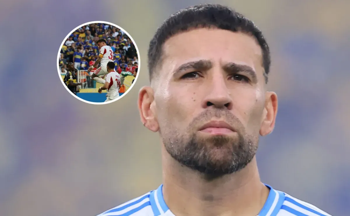 Otamendi recordó el partido ante Boca en el Mundial de Clubes y su polémico festejo: 