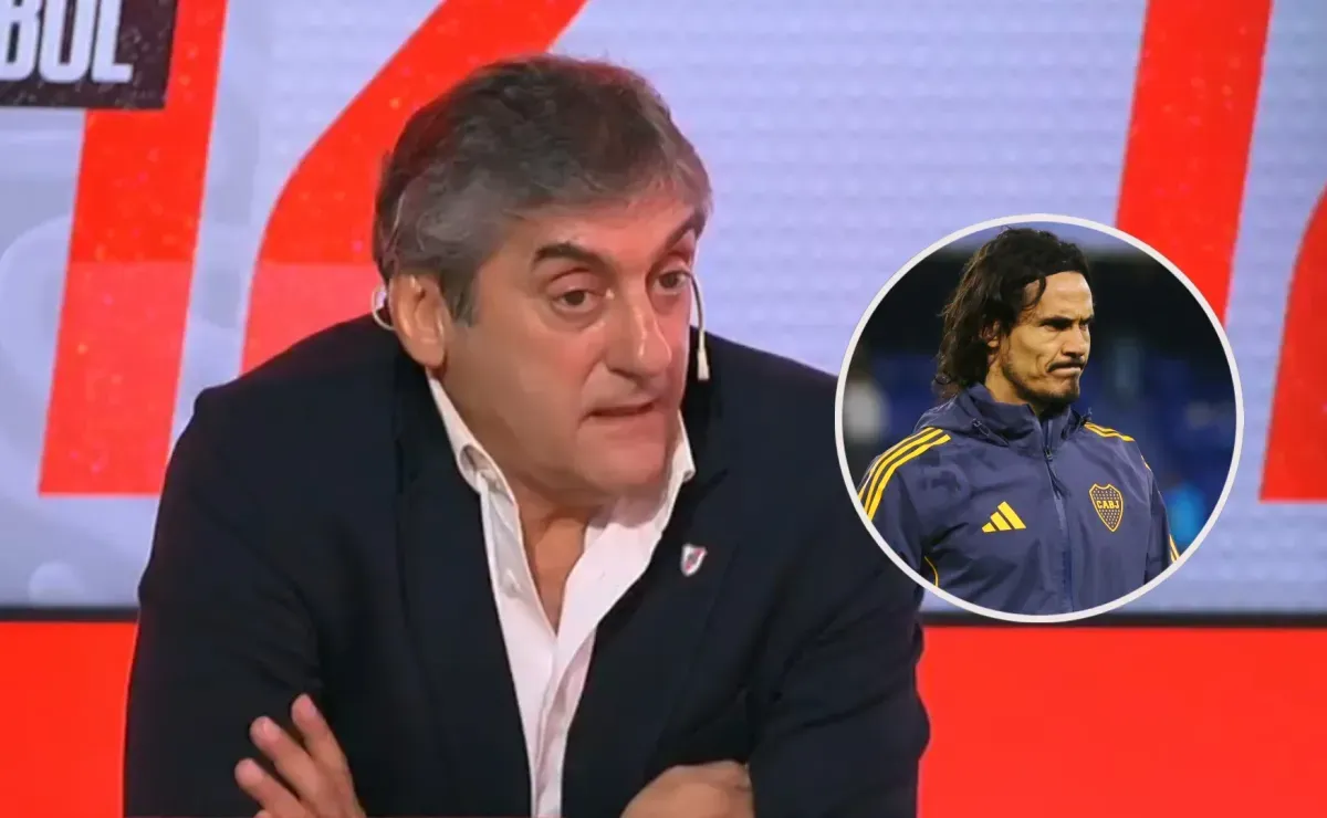 Francescoli opinó sobre el presente de Cavani en Boca: 