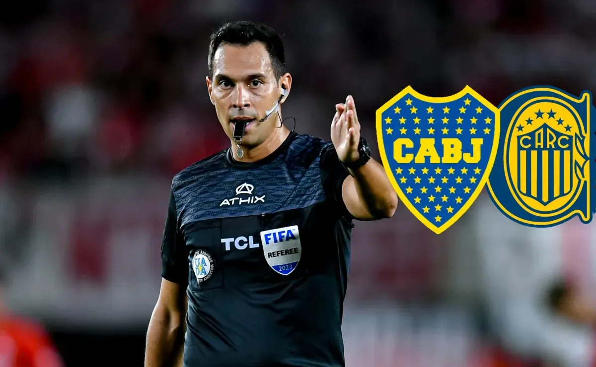 Los números de Boca con Facundo Tello, el árbitro contra Rosario Central