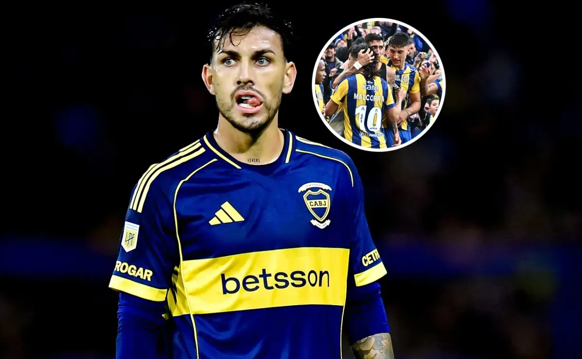 La advertencia a Paredes de una figura de Rosario Central: 