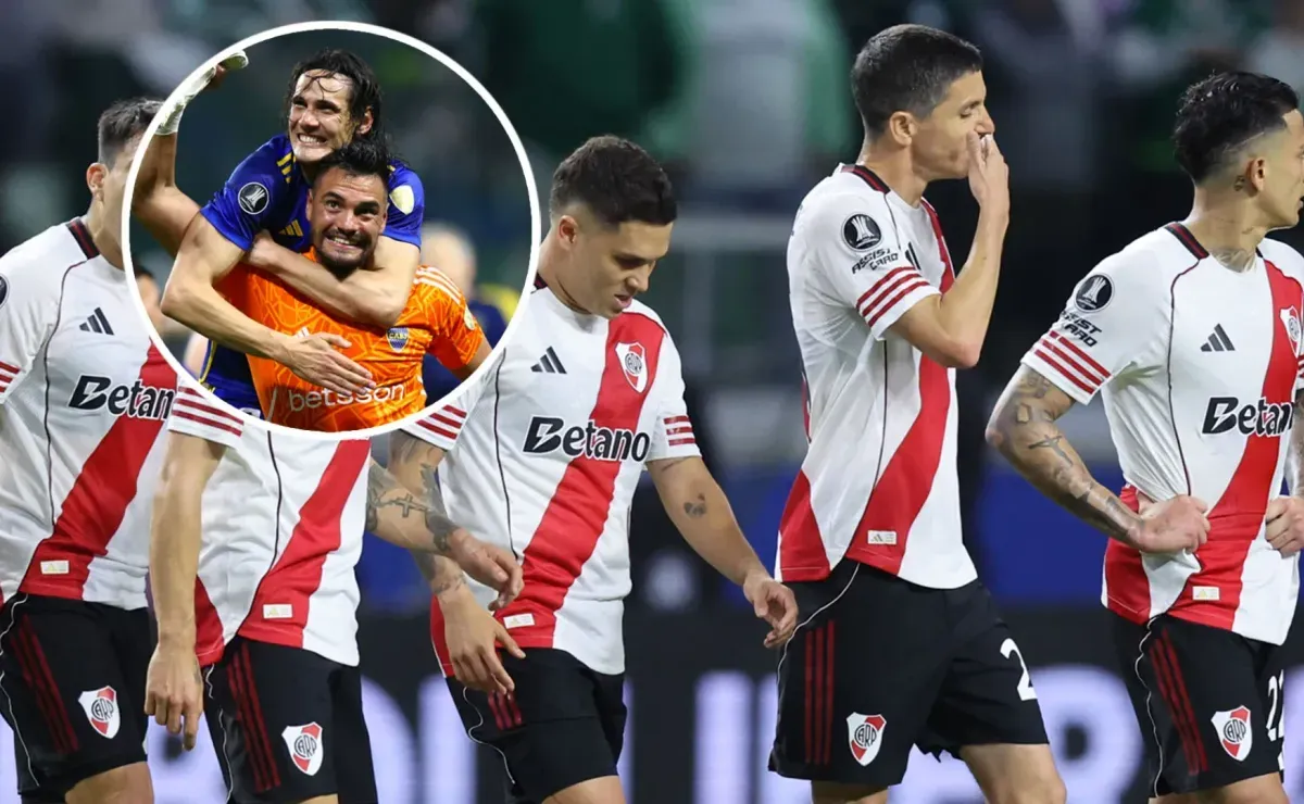 River no pudo: el dato de Boca ante Palmeiras que deja expuesto a todo el fútbol argentino