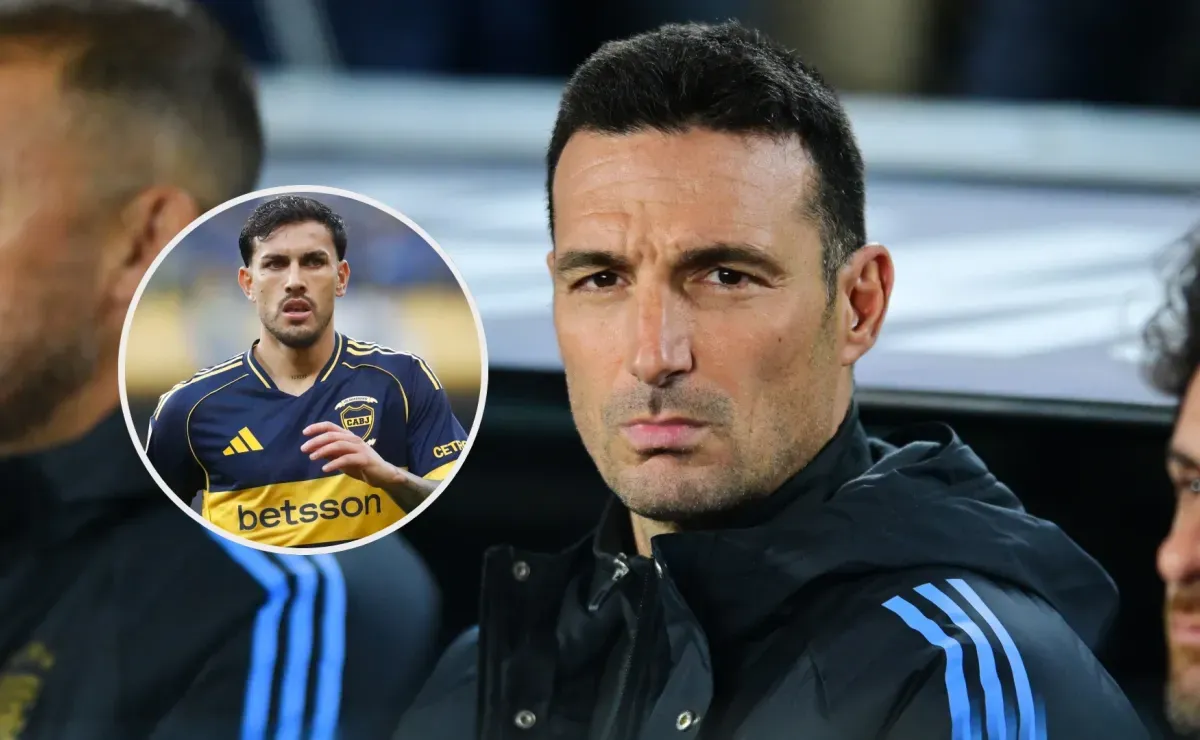 Scaloni citará a Paredes: la postura de Boca