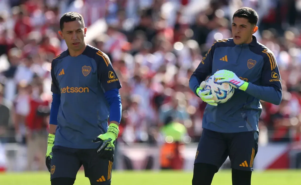 La postura del cuerpo técnico de Russo sobre el arco de Boca: ¿sigue Marchesín o juega Brey?