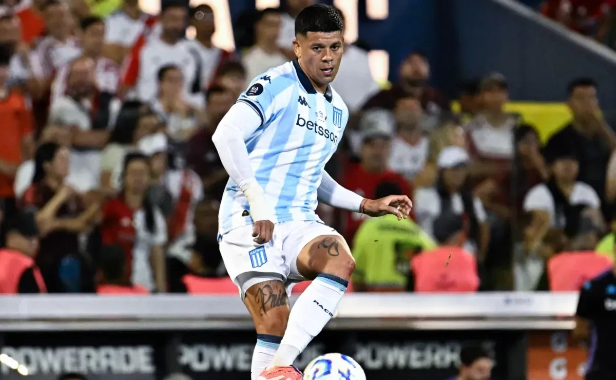 Habilitaron a Marcos Rojo en Racing: cuándo podría cruzarse con Boca en el Clausura