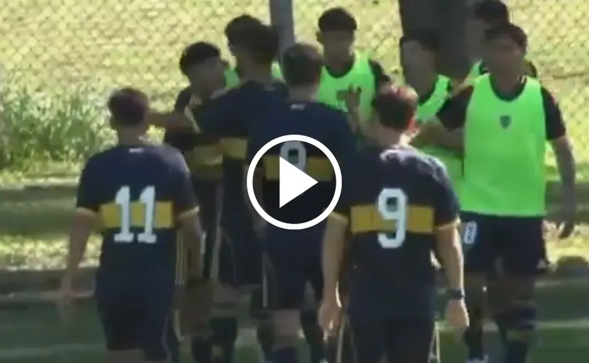 Tremendo golazo: la Reserva de Boca le ganó a Barracas Central y estiró el invicto