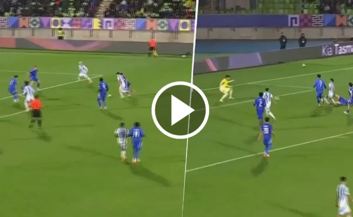 Crack total: el golazo de Dylan Gorosito que le dio el triunfo a Argentina Sub 20 frente a Italia