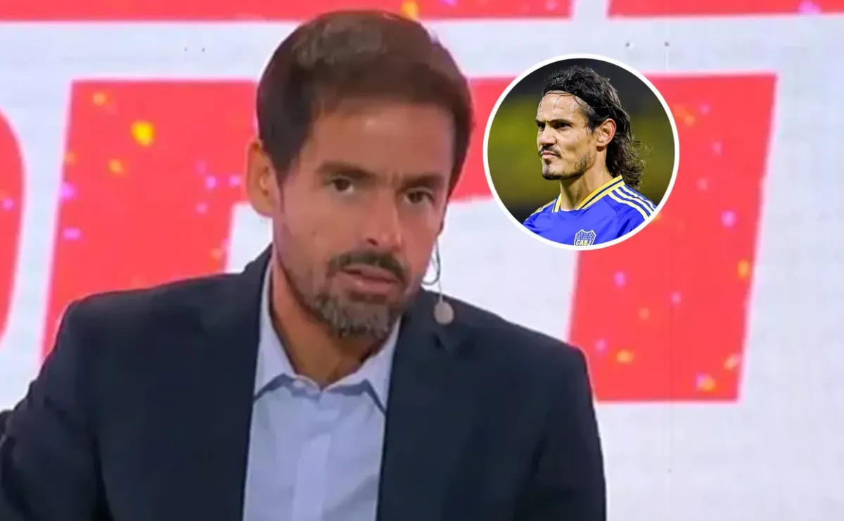 Mariano Closs explicó por qué sería raro que Cavani vuelva a la titularidad en Boca: 