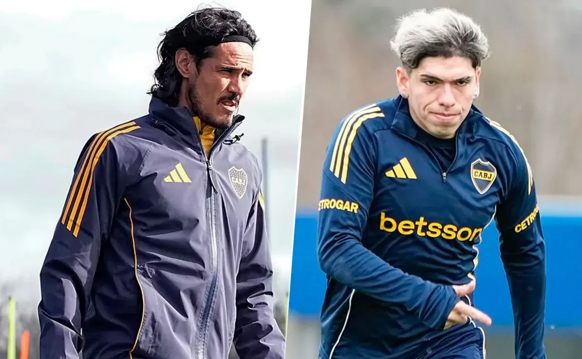 ¿Vuelven Cavani y Palacios? La noticia que podría cambiar la formación de Boca ante Barracas Central