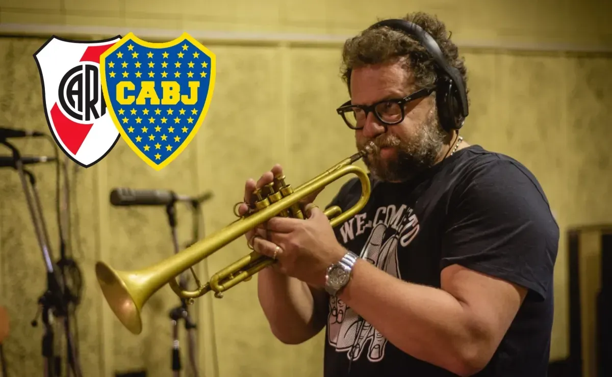 El reconocido músico que era de River, pero se hizo de Boca: 