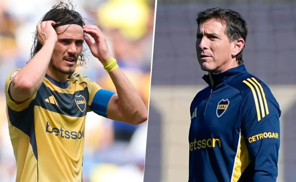 Boca hoy: la noticia en la práctica sobre Cavani y Palacios y la otra opción que tiene Úbeda para reemplazar a Paredes