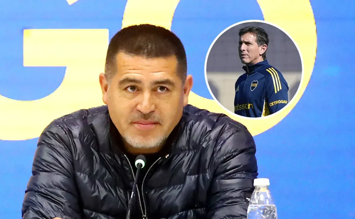 La postura de Riquelme tras elegir a Claudio Úbeda como el DT de Boca: 