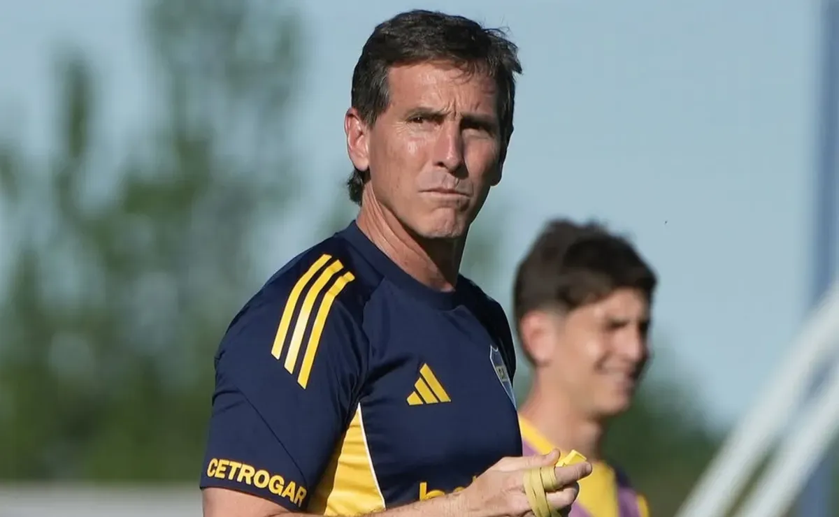 Úbeda decidió: el equipo que probó en la práctica de Boca, pensando en Belgrano