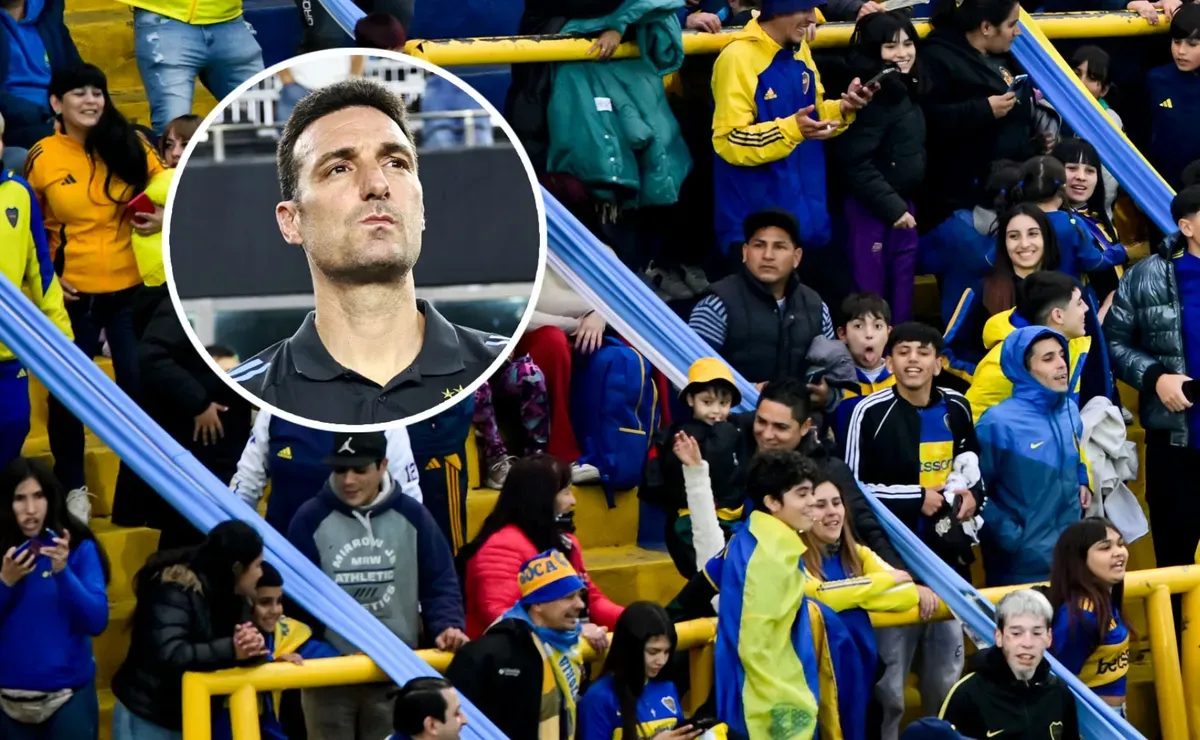 El enojo de los hinchas de Boca con Scaloni en la previa del Superclásico ante River: 