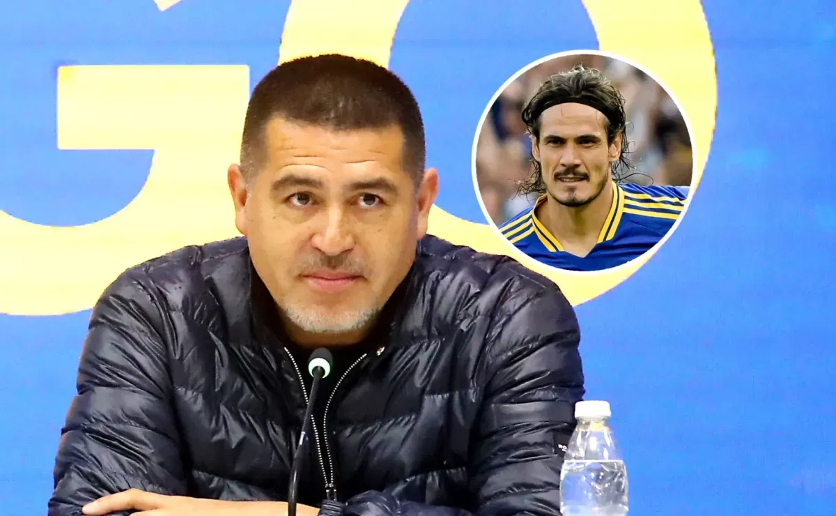 Revelaron qué decisión tomará Riquelme con Cavani si Boca clasifica a la Copa Libertadores 2026