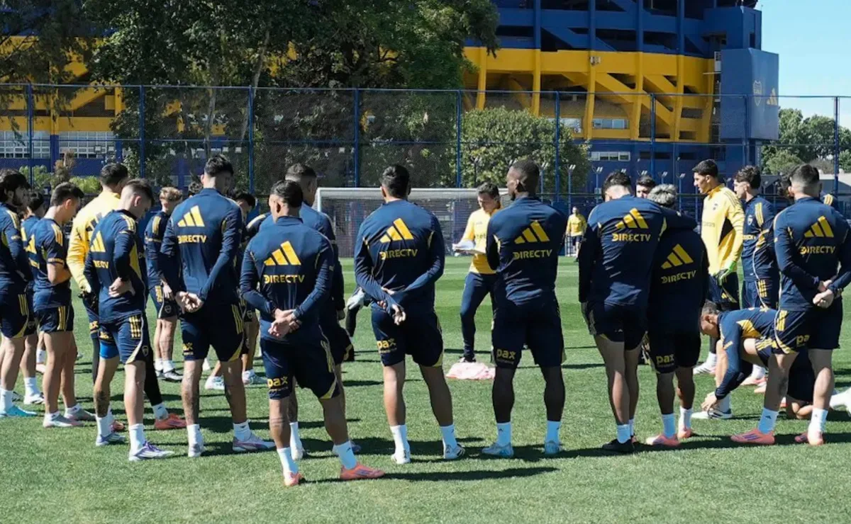 Con un regreso: los concentrados de Boca para el Superclásico ante River