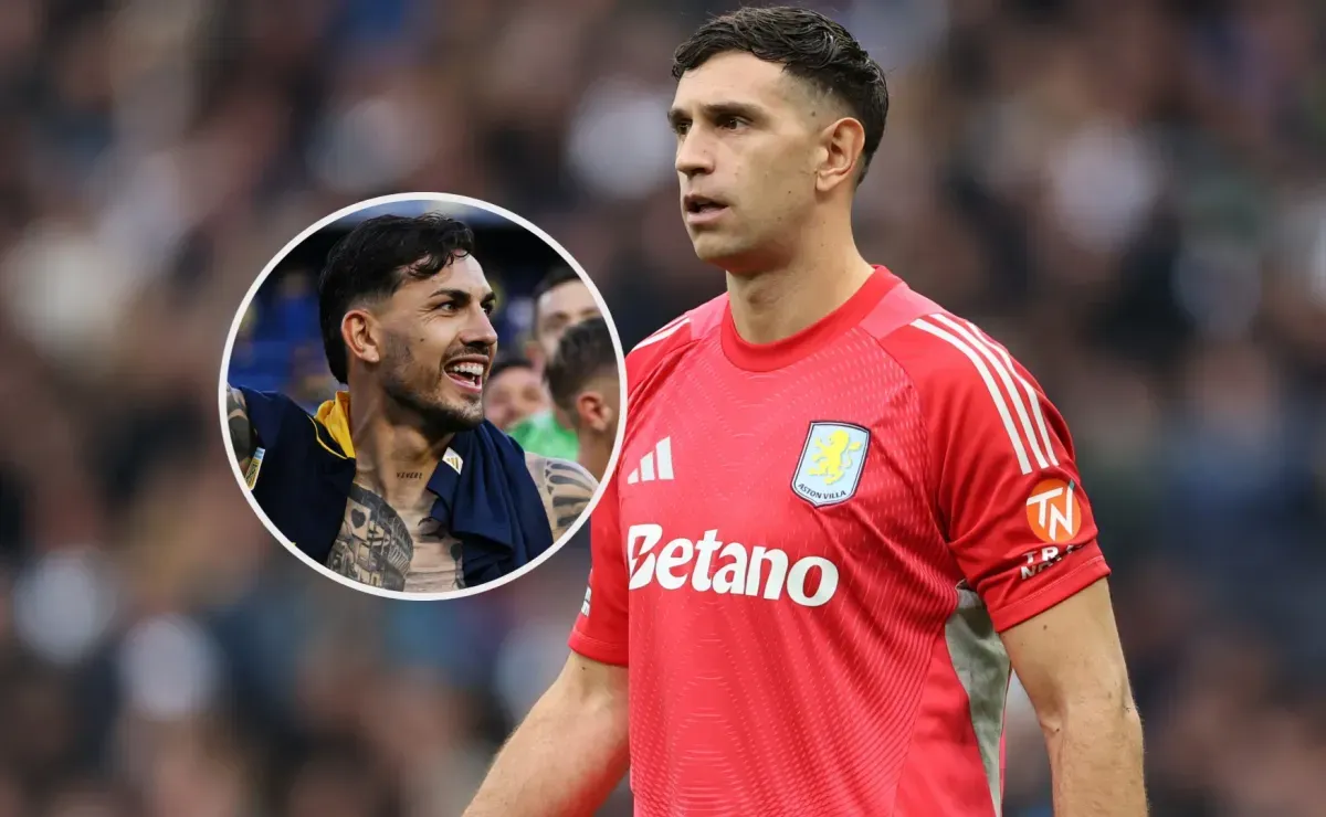 El comentario del Dibu Martínez en el video de Paredes 