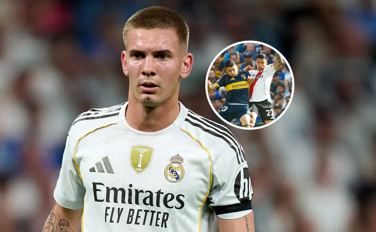 El dolor de Mastantuono por la paliza que Boca le dio a River: 