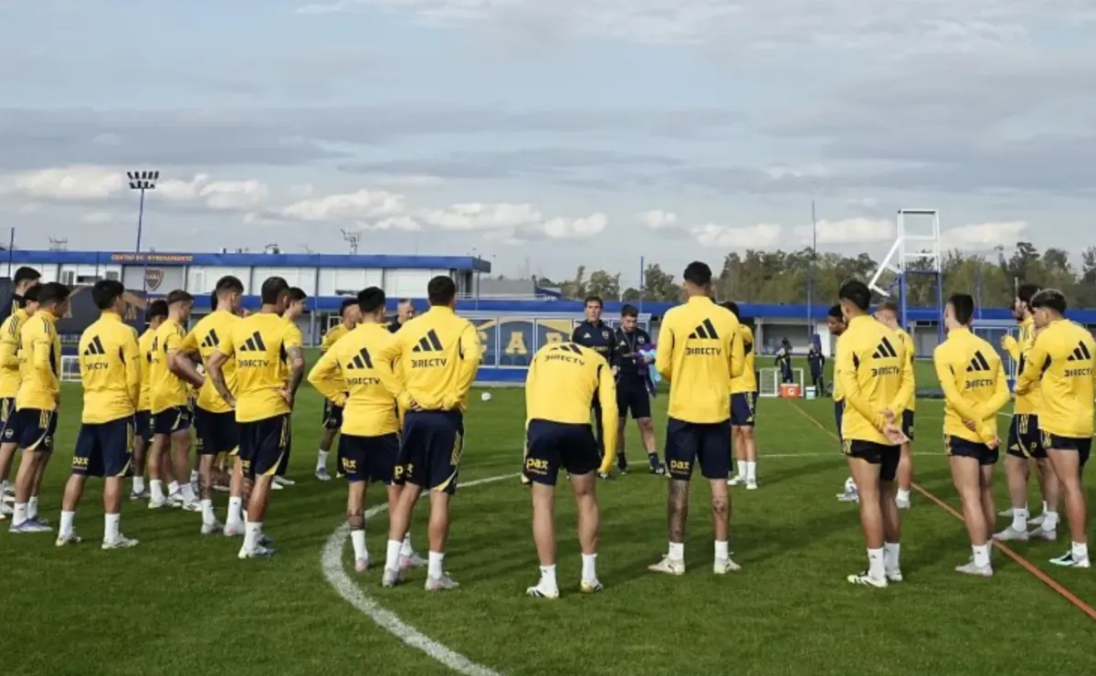 El jugador de Boca que se despidió de sus compañeros: 