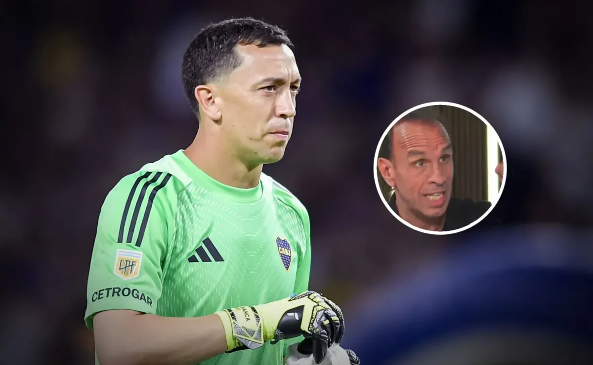 Navarro Montoya criticó a Agustín Marchesín por el gol de Maravilla Martínez: 