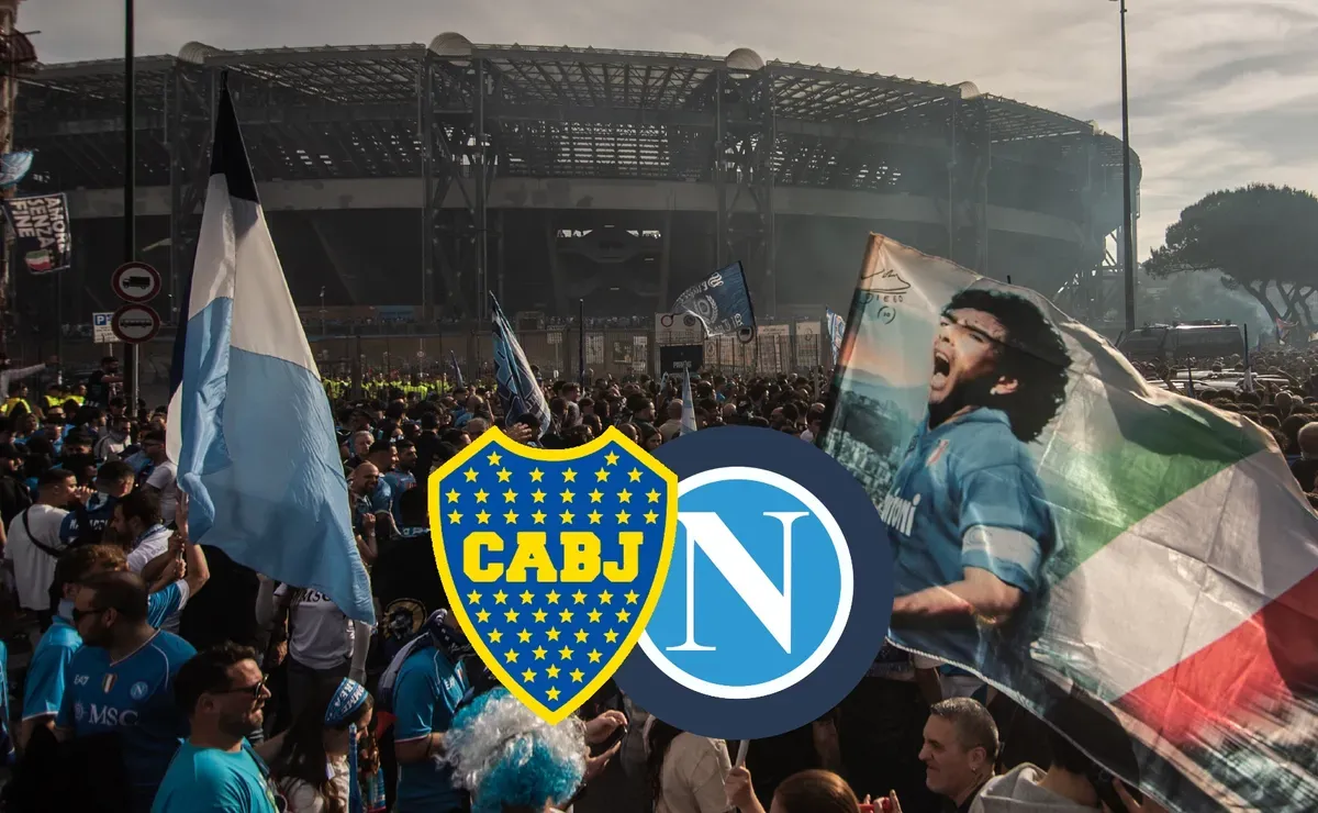 Sorpresa total: ¿amistoso Boca vs. Napoli en Italia?