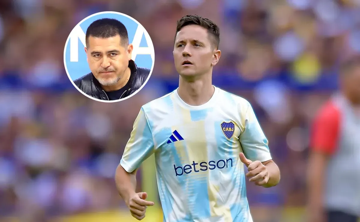 ¿Y ahora? La charla sincera entre Ander Herrera y Riquelme que derivó en una nueva decisión del presidente de Boca