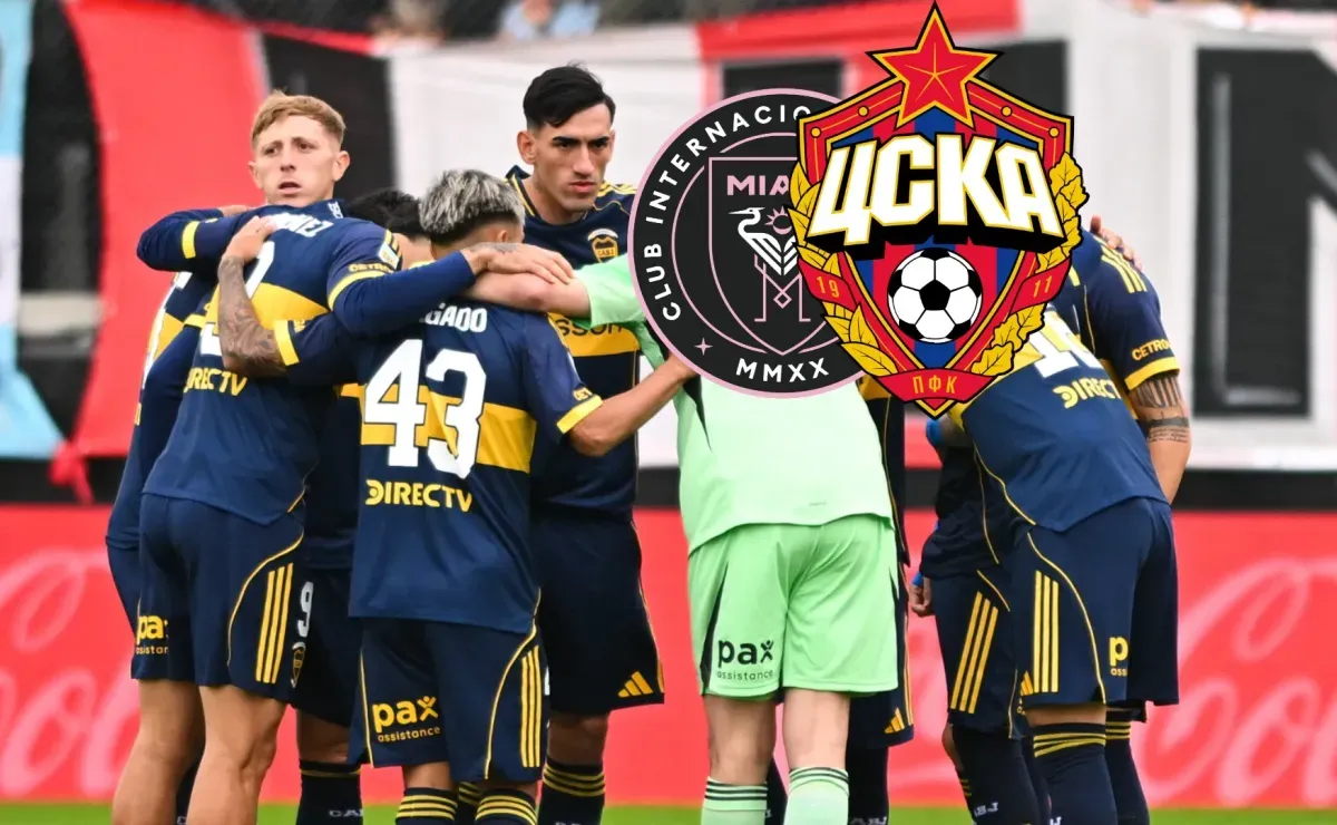 Dos opciones totalmente distintas: un titular de Boca es seguido por Inter Miami y CSKA de Moscú
