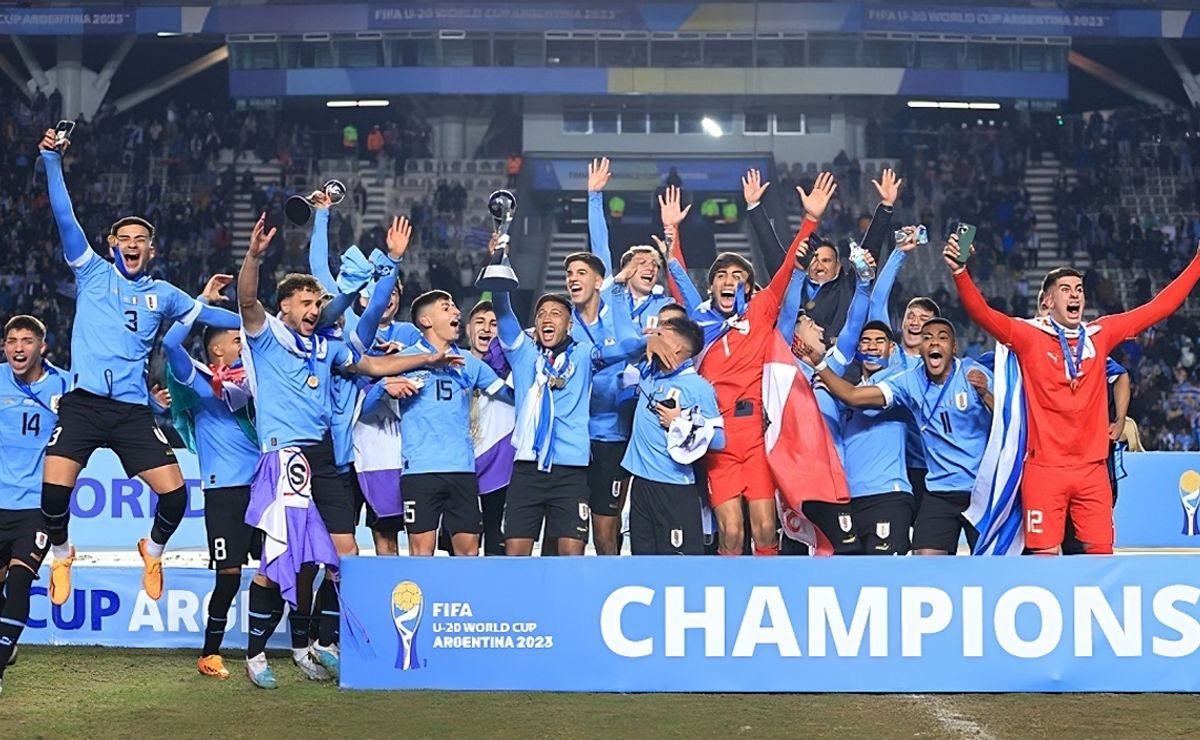 URUGUAY CAMPEÓN DEL MUNDO #SUB20! Venció a #ITALIA sobre el final