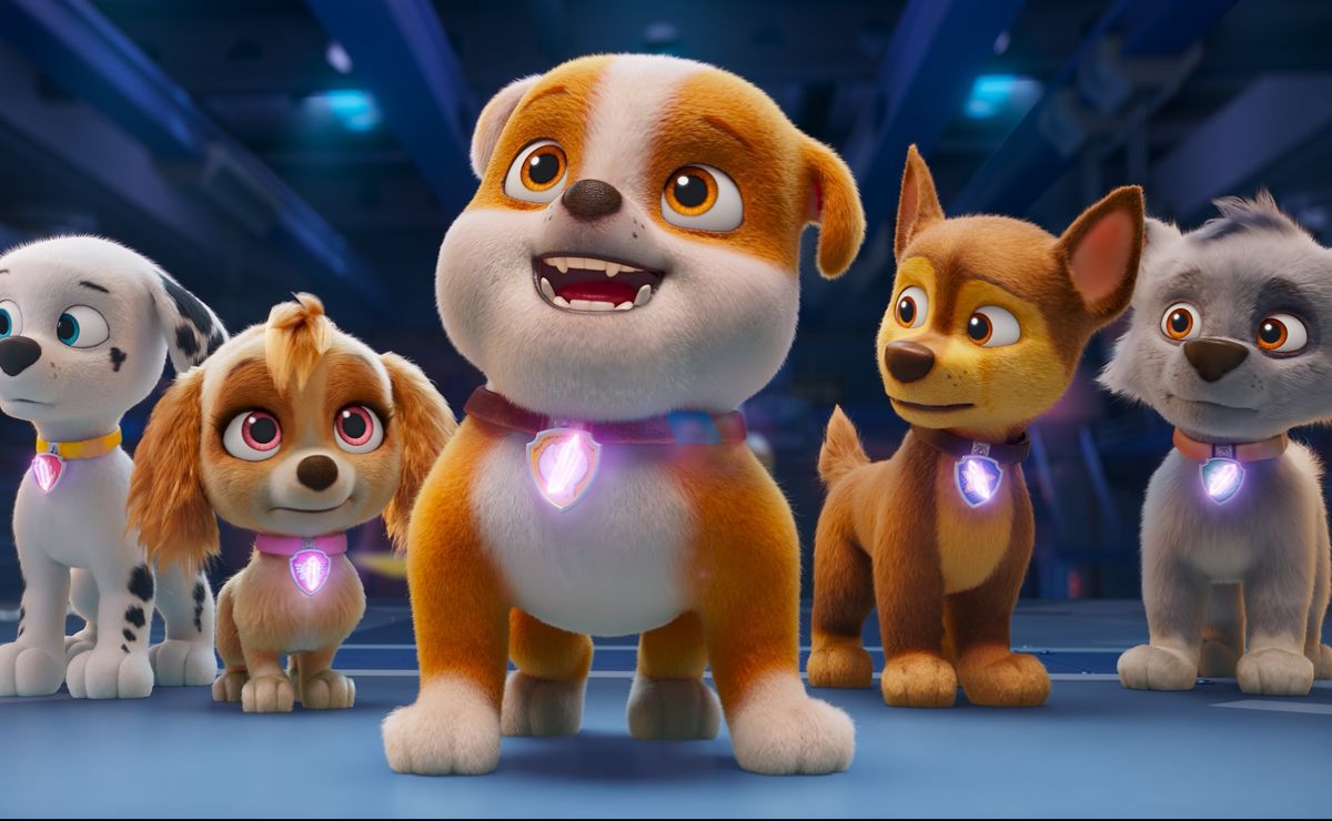 ¿Qué número hay en PAW Patrol: The Mighty Movie?