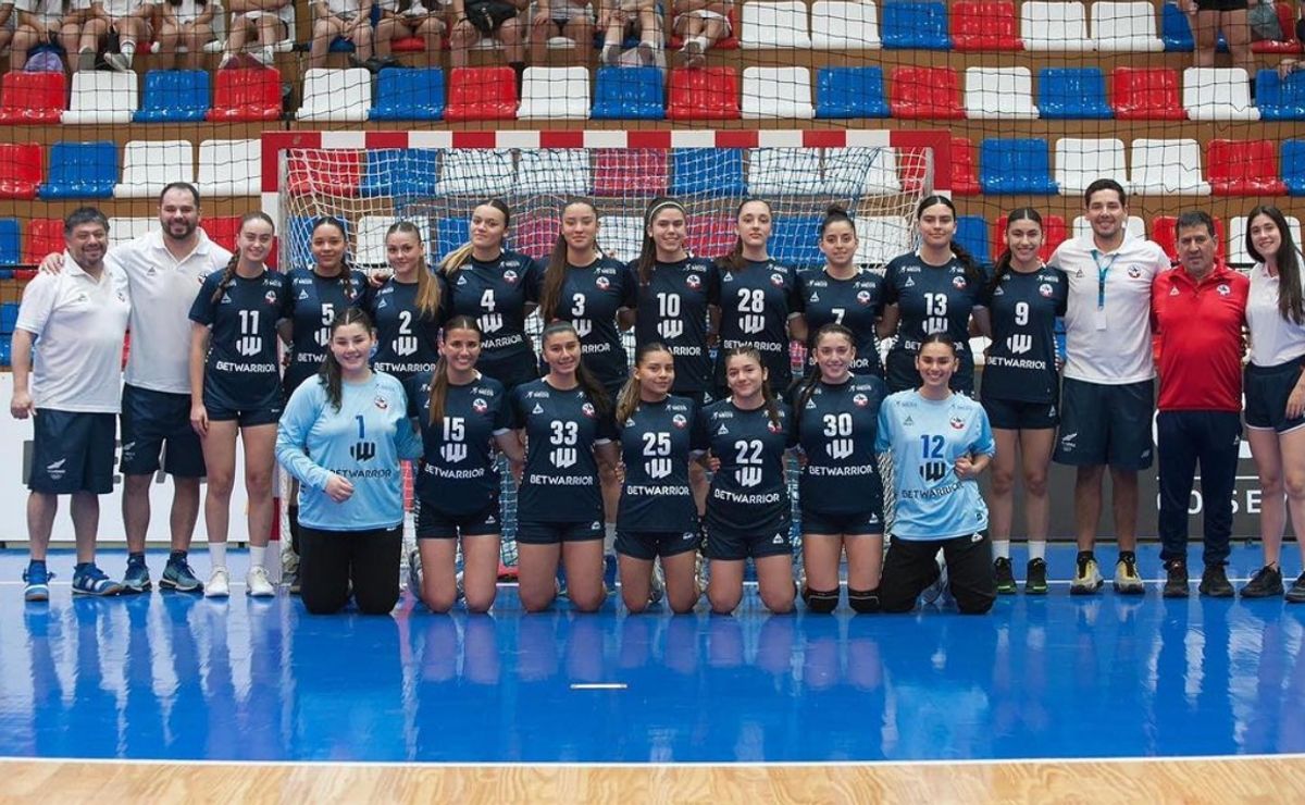Team Chile clasifica al Mundial de Balonmano Junior Femenino