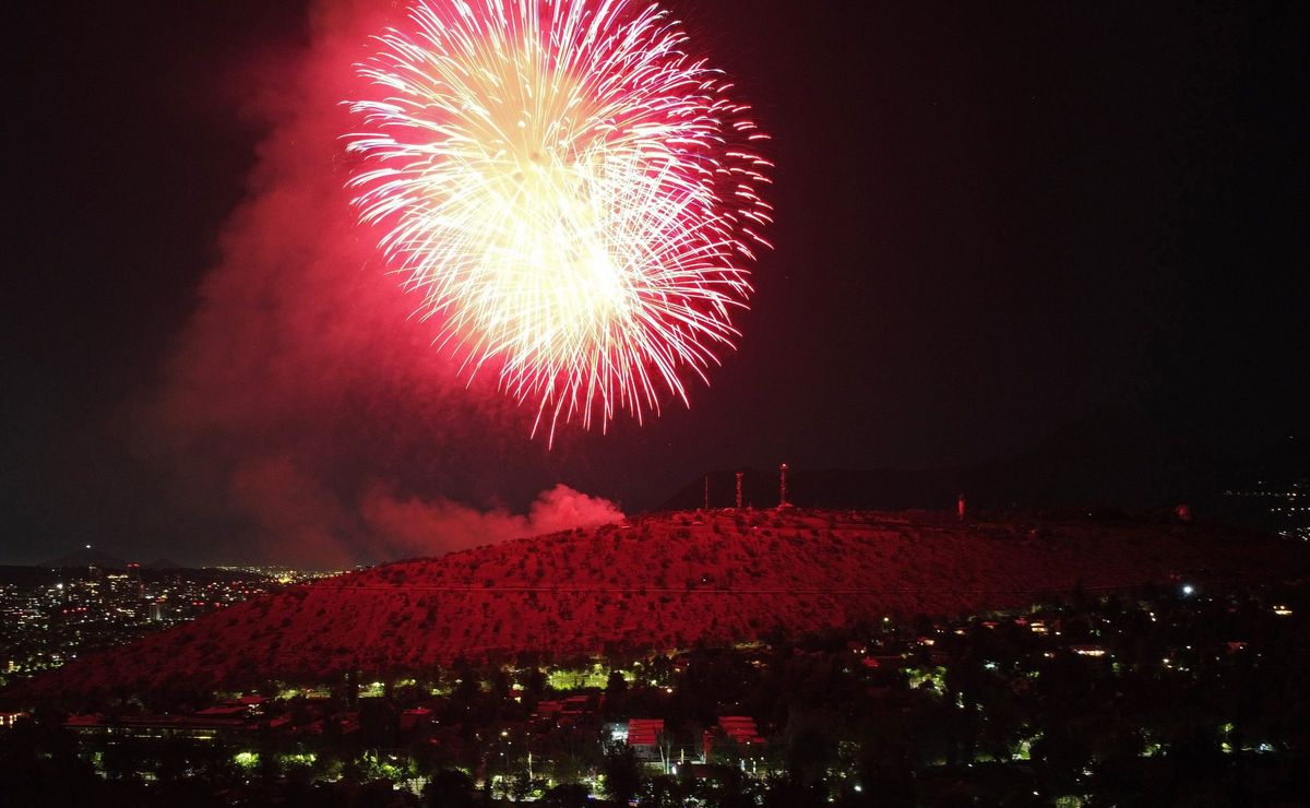 ¿Hay fuegos artificiales en Santiago? Mira las opciones de Año Nuevo