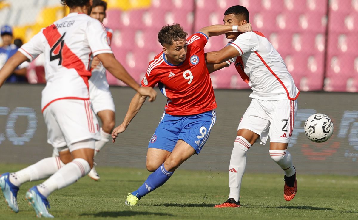 Chile Under 23 Team Loses to Peru in Venezuelan Pre-Olympic Tournament