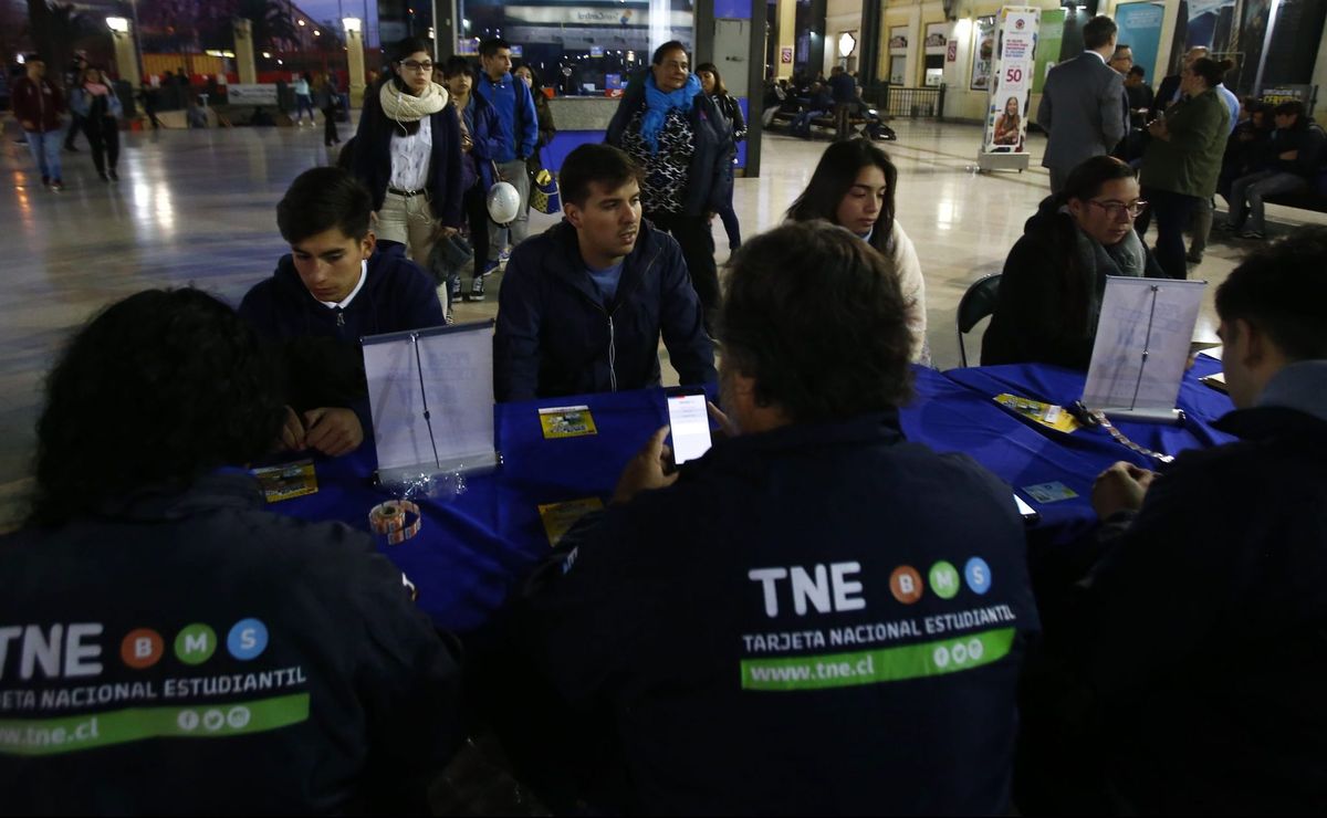 ¿Cuándo entregan la TNE 2025 a estudiantes nuevos?