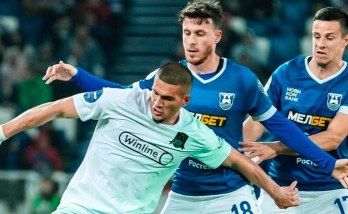 ¡Salud! Ángelo Henríquez brinda un tanto en triunfo del Baltika