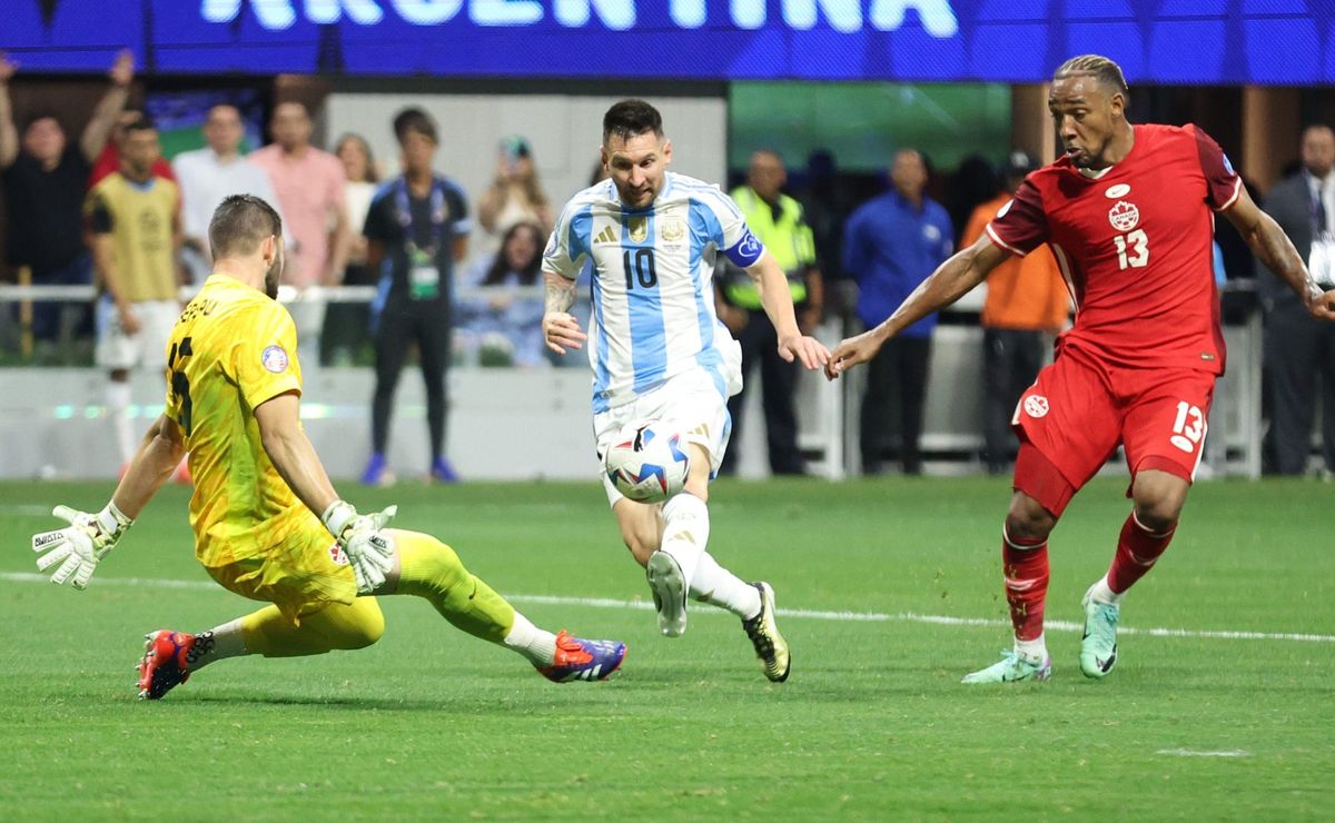 Argentina vs Canadá, Resultado y minuto a minuto en Copa América