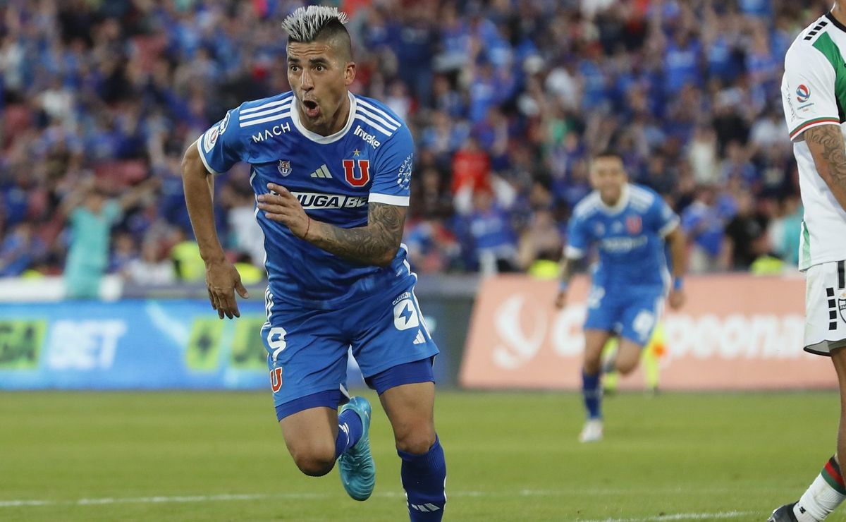 U de Chile vs Palestino: goles: marcador por el Campeonato Nacional