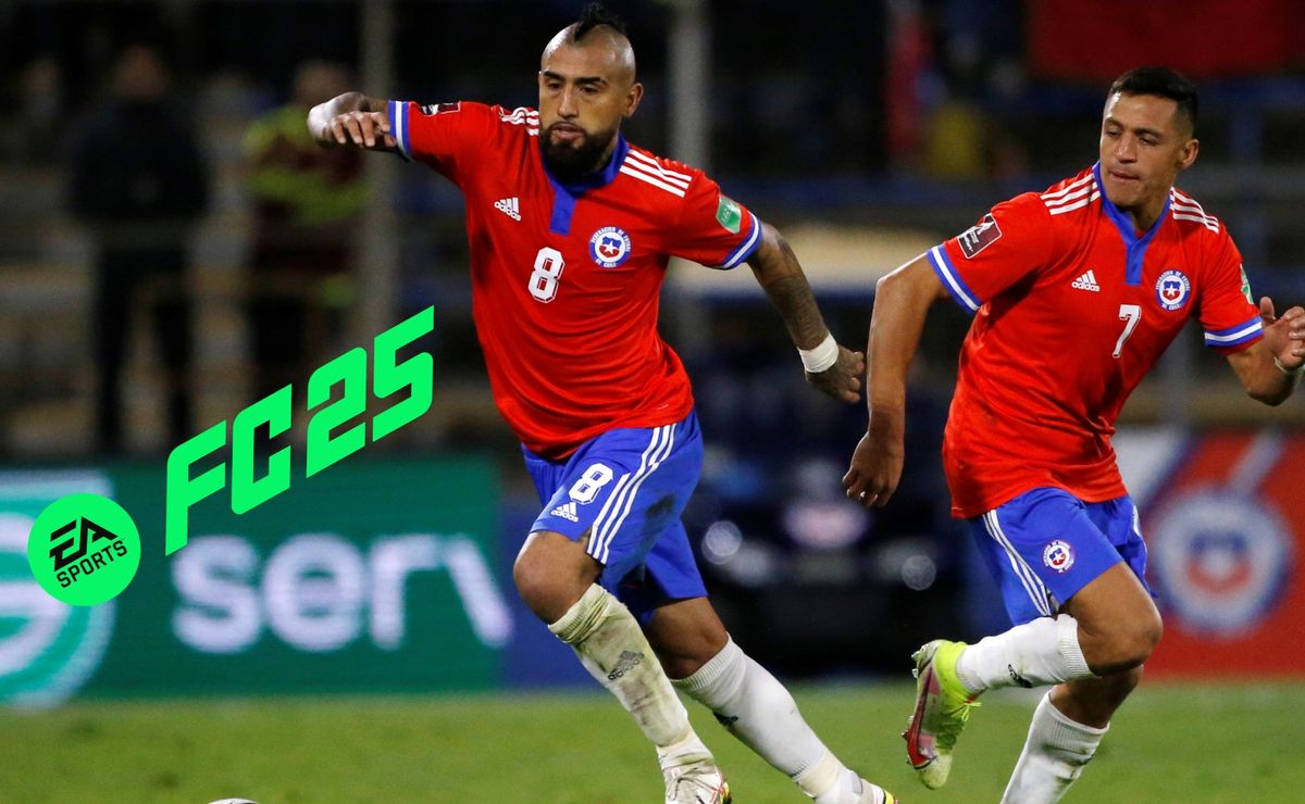 Alexis y Vidal comandan presencia nacional en EA Sports FC 25: No está la Chilean Premier League