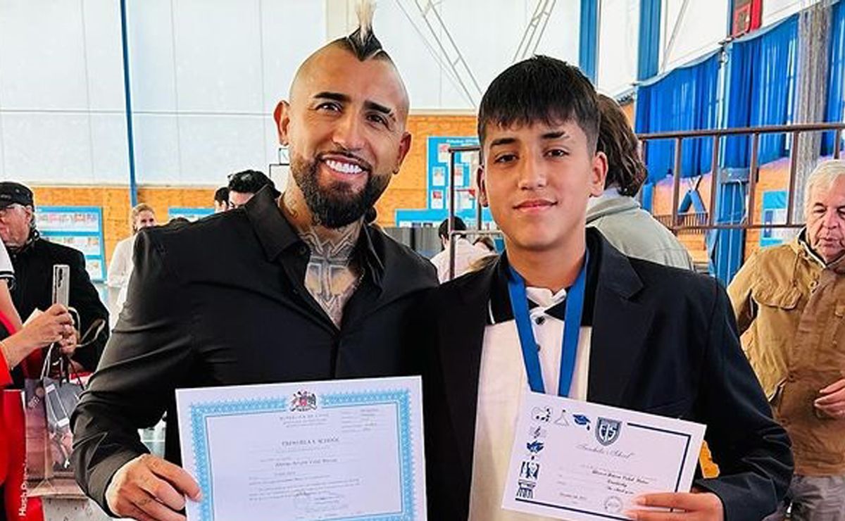 Recambio: Arturo Vidal confirma que su hijo Alonsito quiere ser futbolista y deja el aviso