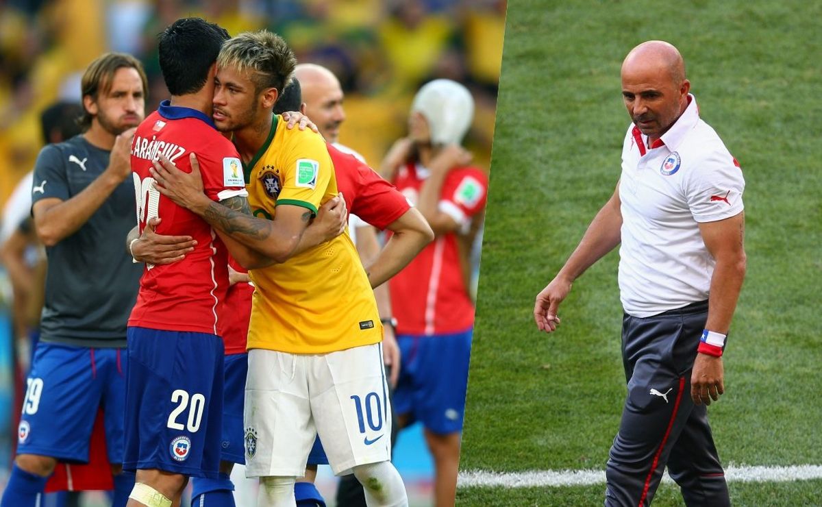 Sampaoli recordó con emoción el Chile vs Brasil del Mundial 2014