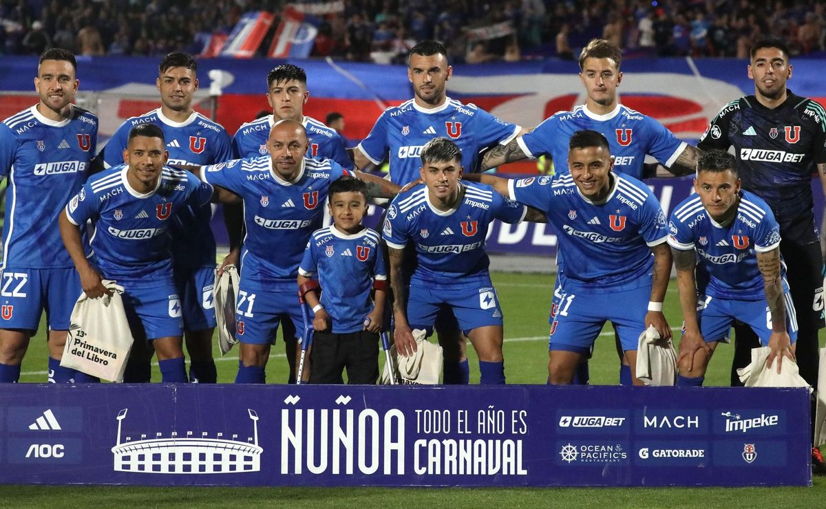 Así alineará la U de Chile ante la UC en el Clásico Universitario