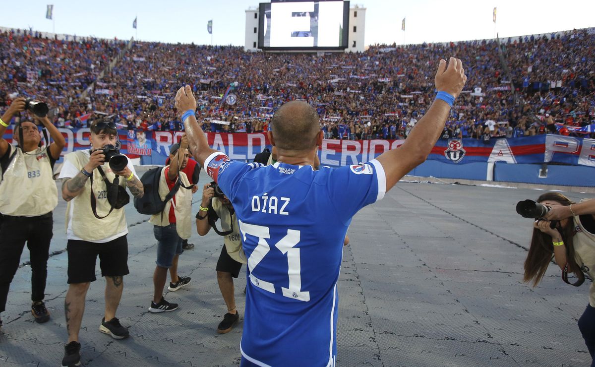 Marcelo Díaz mantiene viva la esperanza del título para U de Chile: 