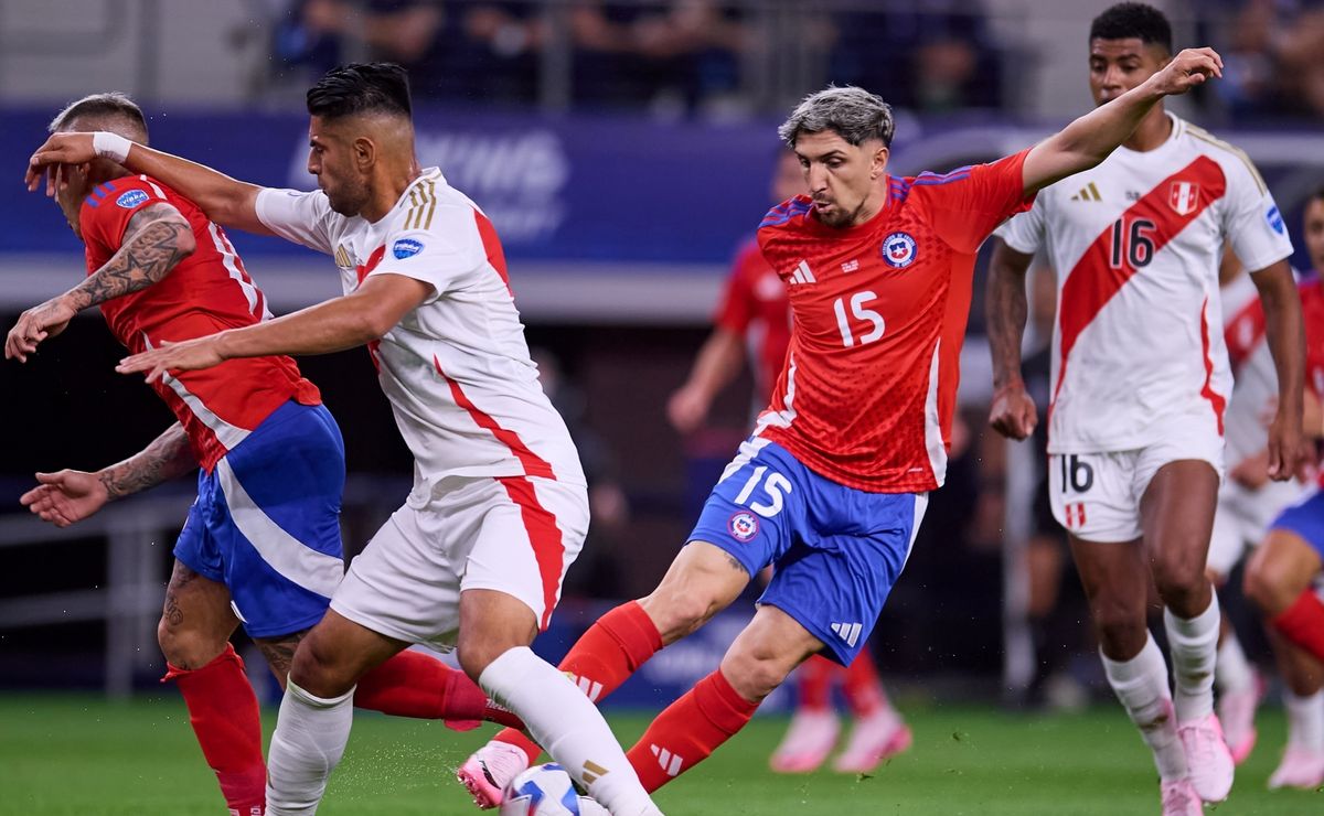 Chile vs. Perú: Minuto a minuto y dónde ver el partido por las Eliminatorias