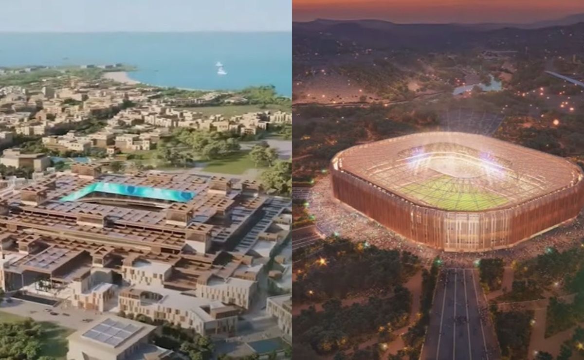 Los 11 estadios de ciencia ficción que construirá Arabia Saudita para el Mundial 2034