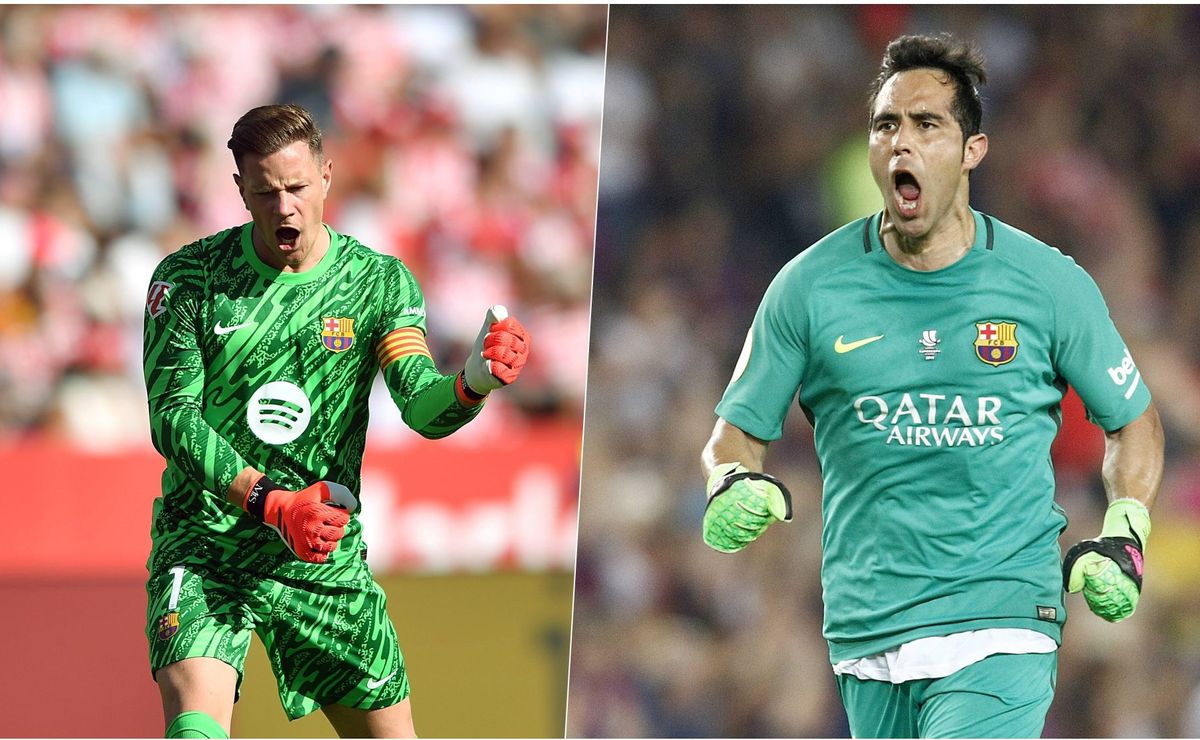 Claudio Bravo cuenta el legado que dejó en Ter Stegen: 